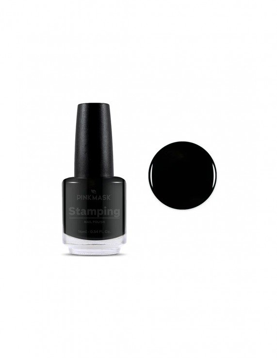 PINK MASK Esmalte para Stamping - Negro