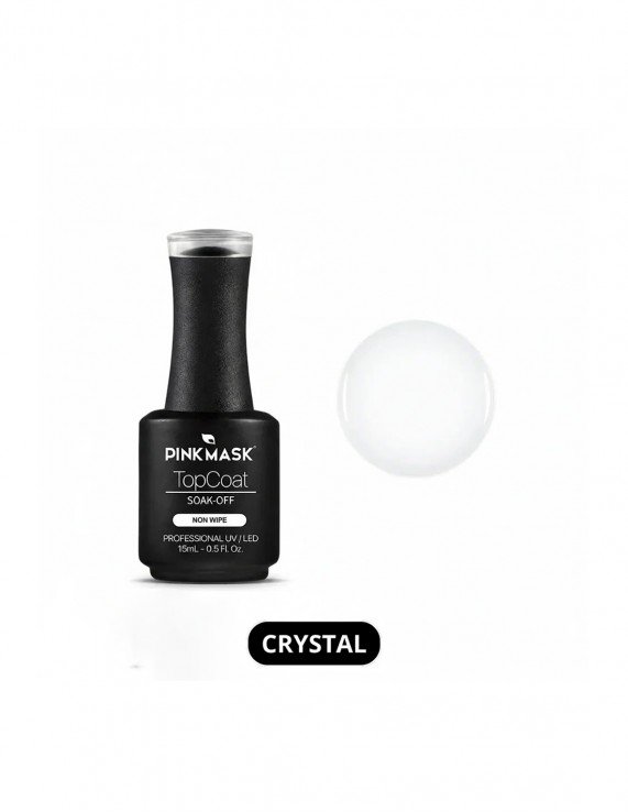 PINK MASK Gel Color - Crystal Top...