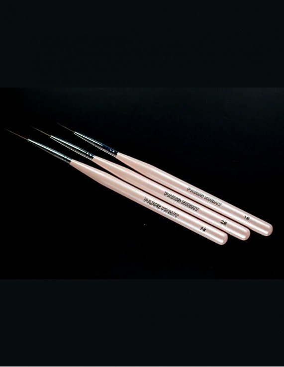 PARIS NIGHT Set Pincel Liner x3...