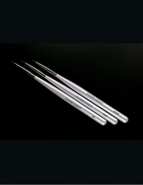 PARIS NIGHT Set Pincel Liner x3...