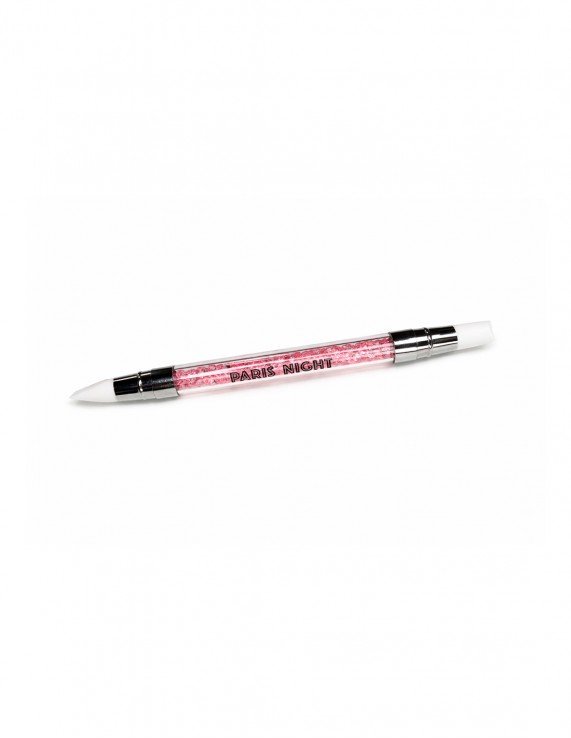 PARIS NIGHT Pincel Silicona Doble Punta