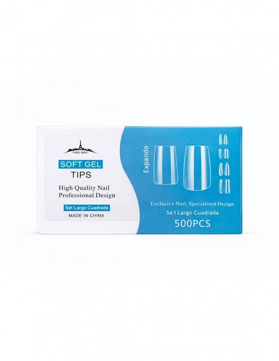 PARIS NIGHT Soft Gel Tips | Set Largo...