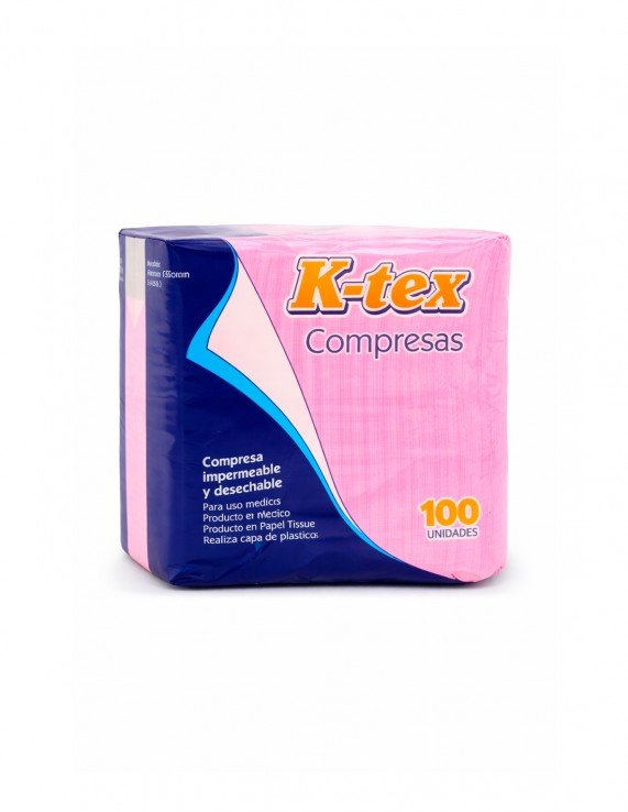 K-TEX Compresas 100 pcs
