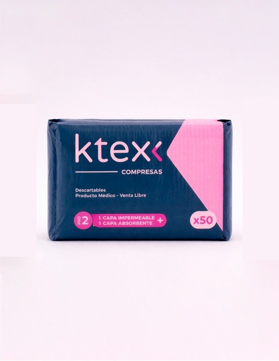 K-TEX Compresas 50 pcs