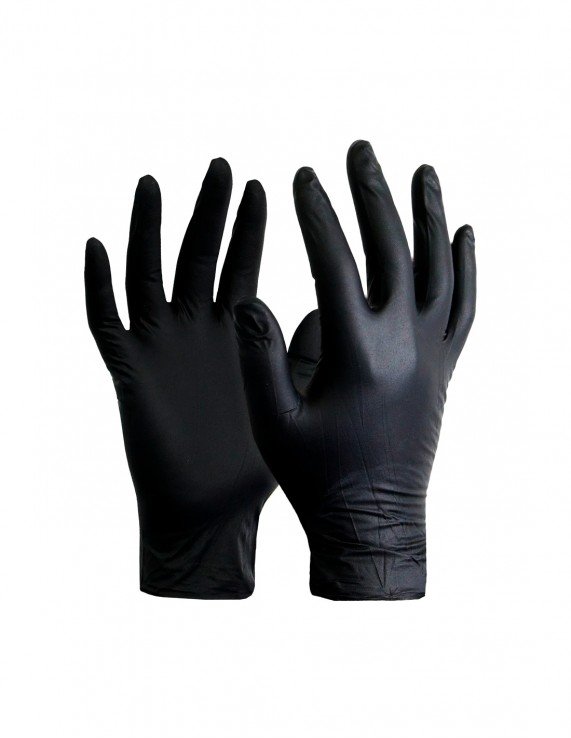 Guantes Nitrilo Negro | Caja - L