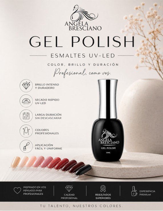 ANGELA BRESCIANO Gel Polish | Esmalte...