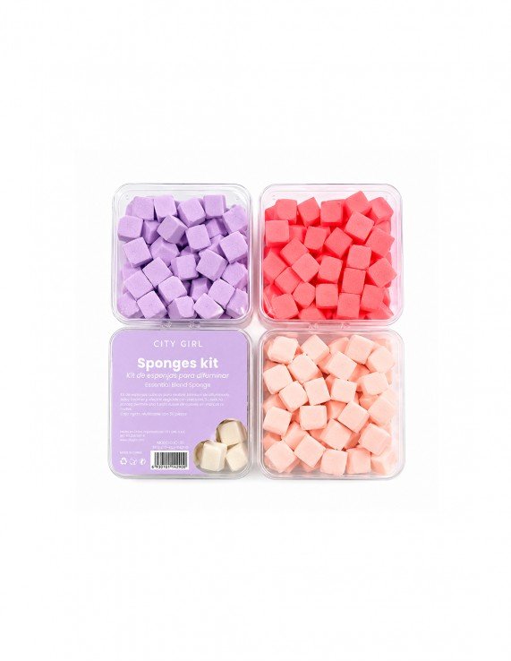 CITY GIRL Sponges Kit -  Kit de...
