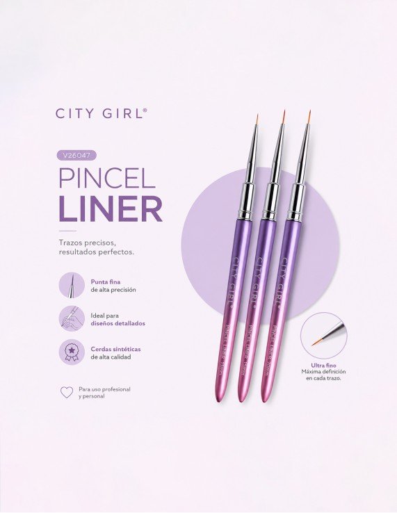 CITY GIRL Pincel Liner