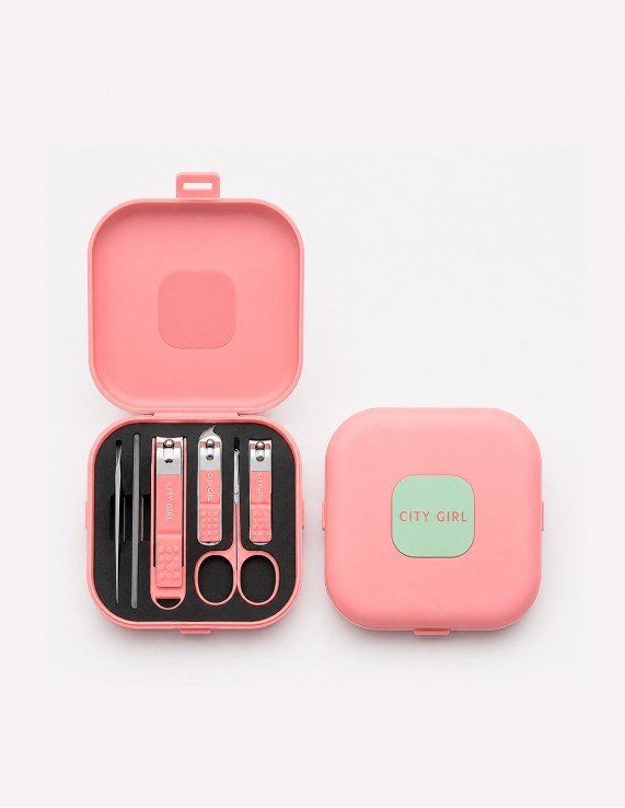 CITY GIRL Kit Corta Uñas Pocket -...