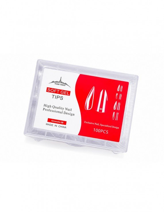 PARIS NIGHT Tips Soft Gel Almendra Nº...