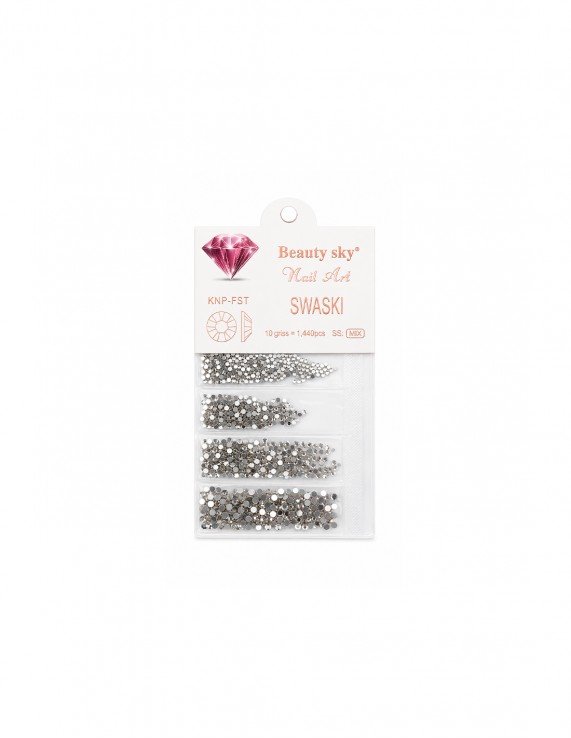 Beauty Sky  STRASS Mix Plata SS