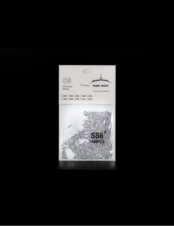 PARIS NIGHT Diamante Plateada SS6 -...