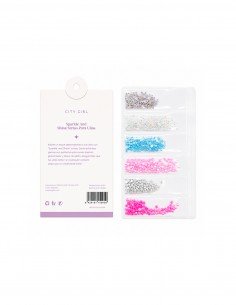 CITY GIRL Strass de Colores...