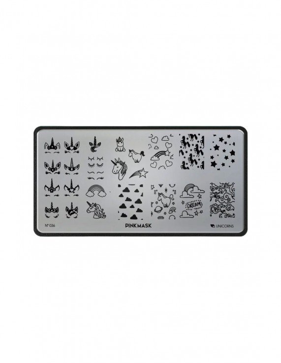 PINK MASK Placa de Stamping -...