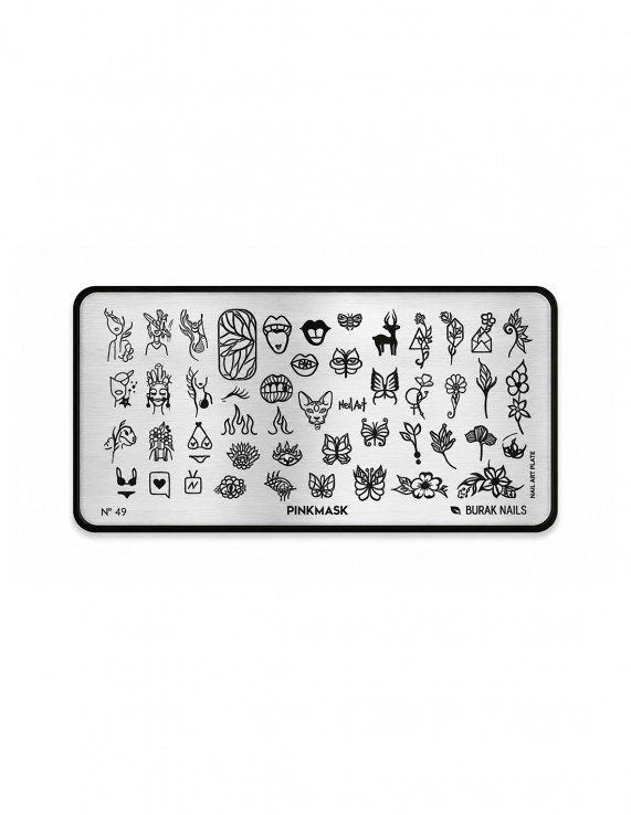 PINK MASK Placa de Stamping - Burak...
