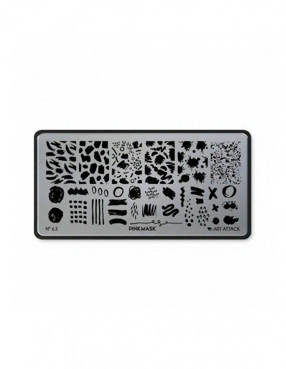 PINK MASK Placa de Stamping - Art...
