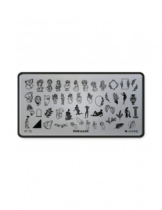 PINK MASK Placa de Stamping - Homme...