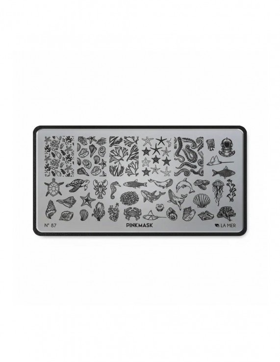 PINK MASK Placa de Stamping - La Mer...