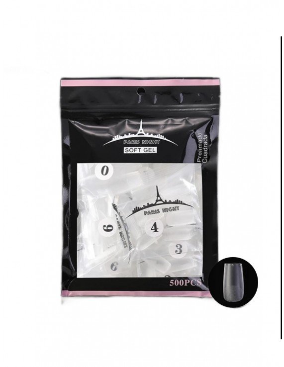 PARIS NIGHT TIPS SOFT GEL PRELIMADAS...