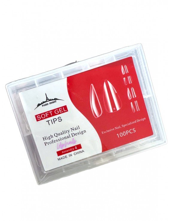 PARIS NIGHT TIPS SOFT GEL ALMENDRA...