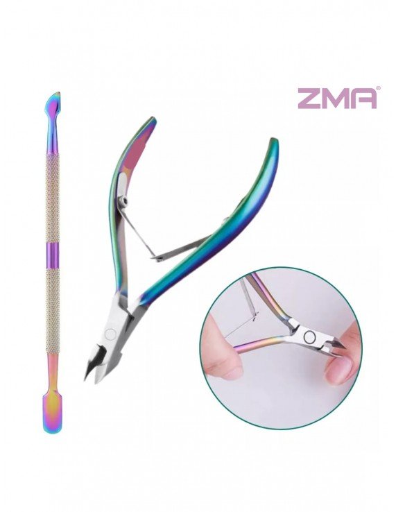 ZMA KIT CORTA CUTÍCULAS Y REPUJADOR
