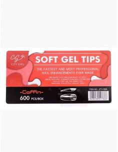 CITY GIRL TIPS SOFT GEL x600