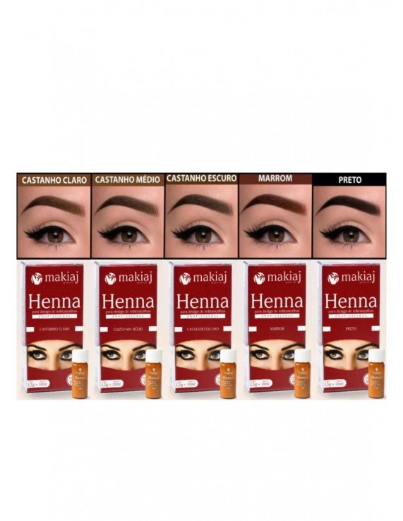 HENNA TINTE PERFILADOR DE CEJAS MAKIAJ