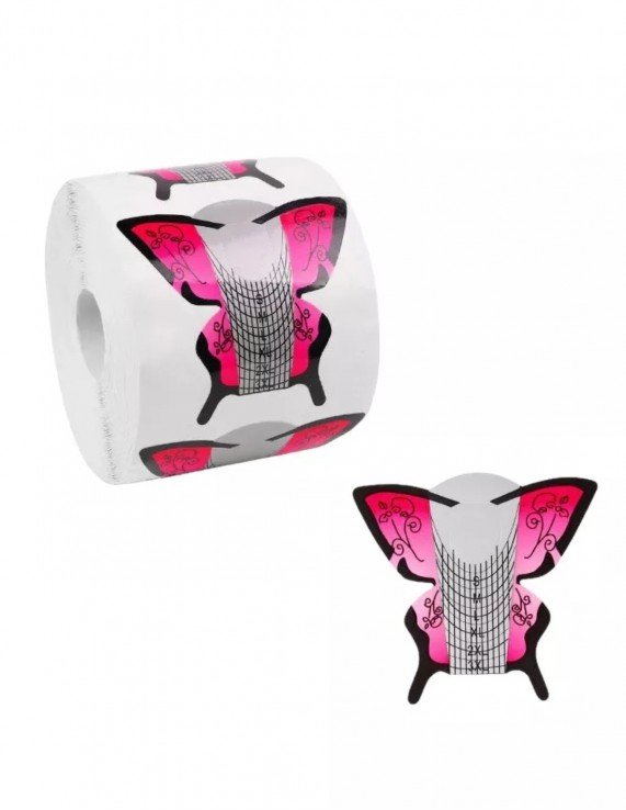 MOLDE MARIPOSA ROSA 300pcs