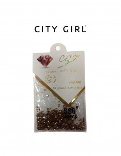 CITY GIRL STRASS DORADO SS6