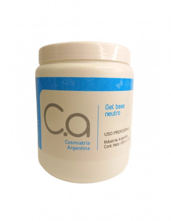 COSMIATRÍA ARGENTINA GEL BASE NEUTRO 1Kg