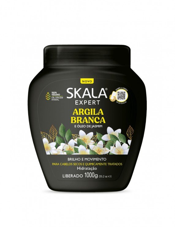 SKALA ARGILA BLANCA E ÓLEO DE JASMIN 1Kg