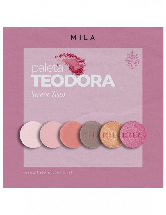 MILA MARZI PALETA DE SOMBRAS - TEODORA