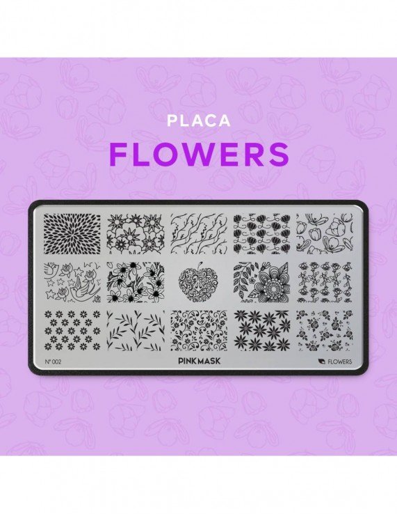 PINK MASK Stamping |Placa 02