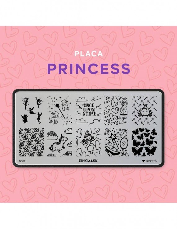 PINK MASK Stamping |Placa 11