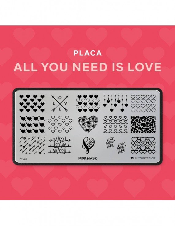PINK MASK Placa de Stamping - All You...