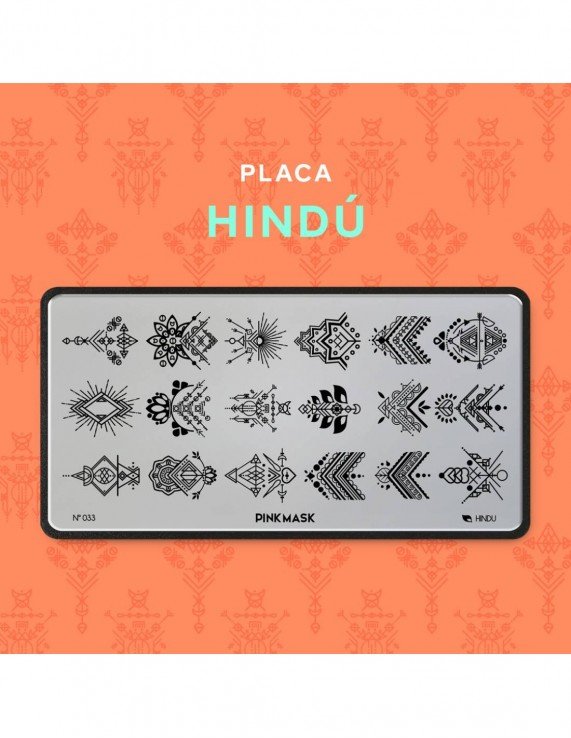 PINK MASK Placa de Stamping - Hindu...