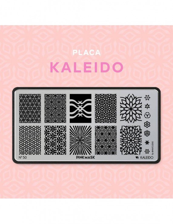 PINK MASK Stamping |Placa 50