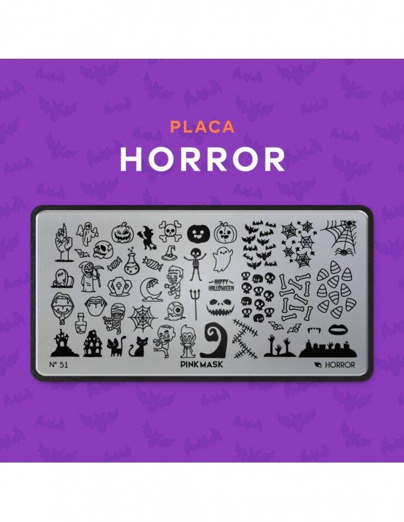 PINK MASK Stamping |Placa 51