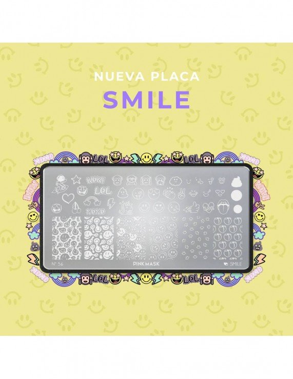 PINK MASK Stamping |Placa 56