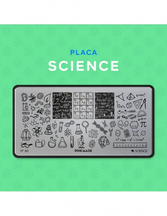 PINK MASK Placa de Stamping - Science...
