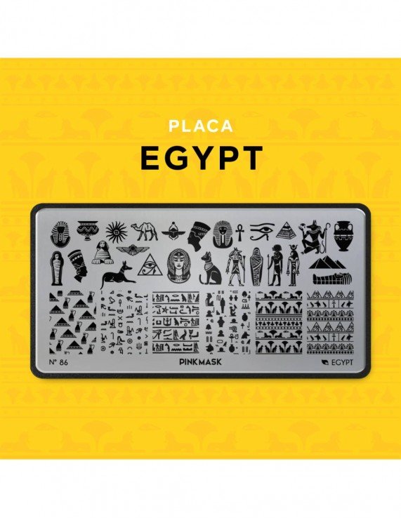 PINK MASK Placa de Stamping - Egypt...