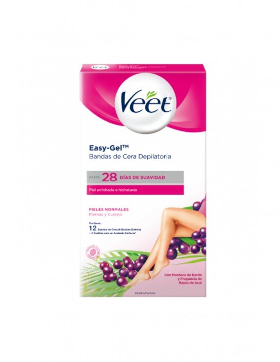 VEET EASY-GEL BANDAS DEPILATORIAS |...