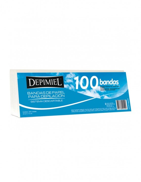 DEPIMIEL BANDAS DE PAPEL PARA DEPILACION