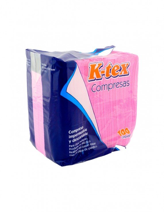 K-TEX COMPRESAS 100und