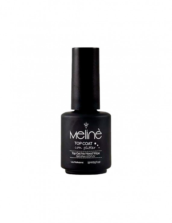MELINÉ TOP COAT UV/LED |Glitter 15ml