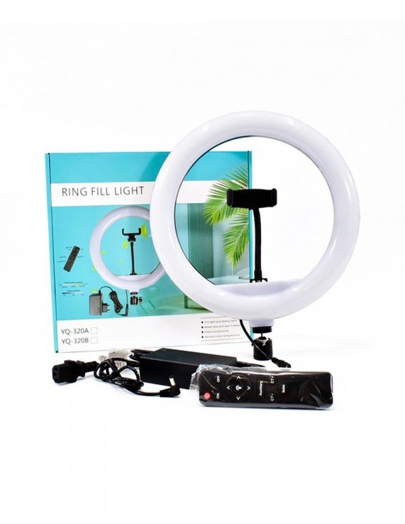 LAMPARA LED ARO 12'' YQ-320A