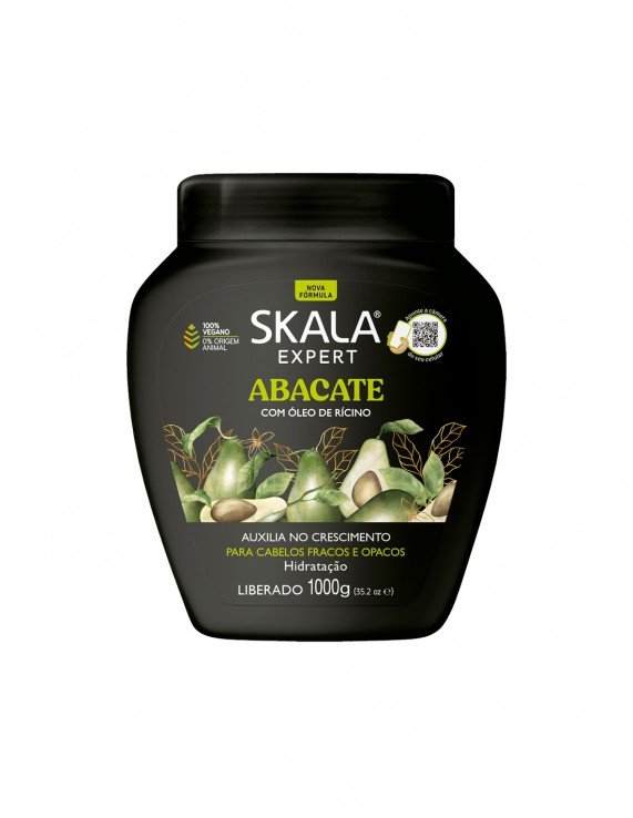 SKALA ABACATE COM ÓLEO DE RÍCINO 1000g