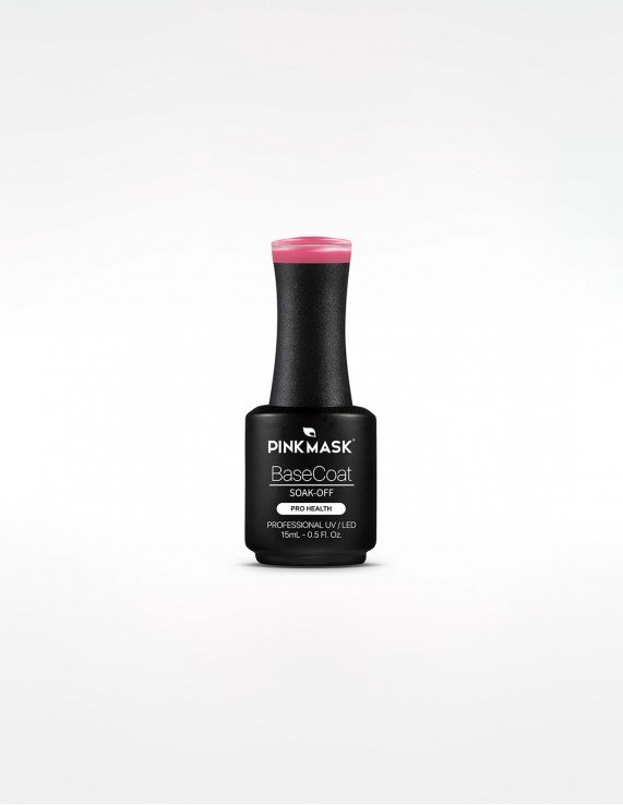 PINK MASK Rubber BaseCoat - Gel Color